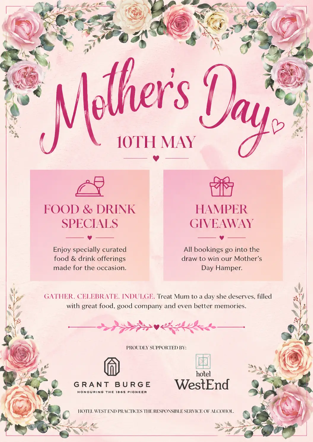 A Beautiful Mother’s Day at Hotel West End